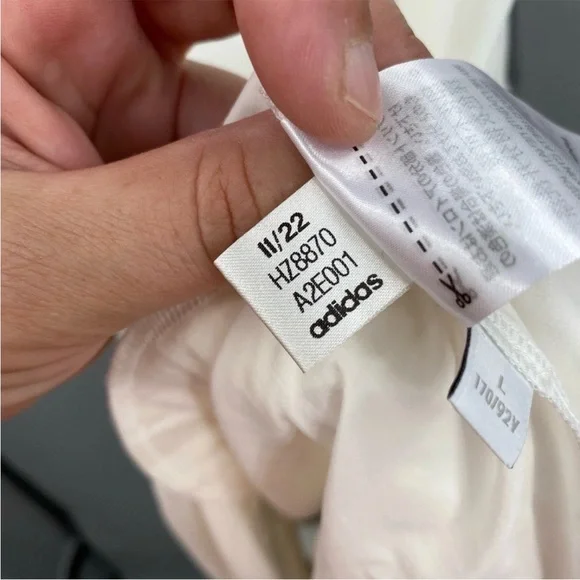 Y-3 X Adidas Sleeveless Maxi Dress Womens LARGE White Sporty Tonal Athletic RARE - Picture 11 of 16